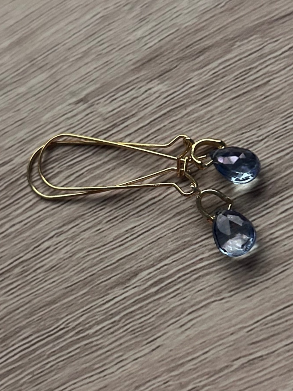 925 Sterling Silver 30mm Kidney-Shaped Gemstone Earrings